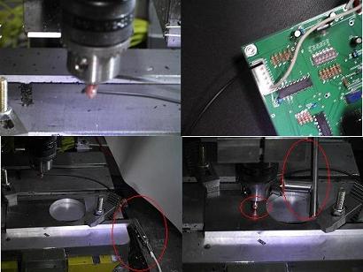 ＣＮＣフライス盤端面出し器