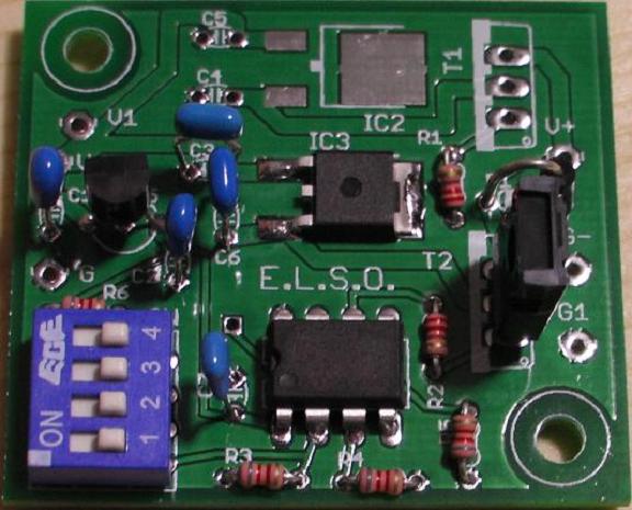 時間制御用ＰＩＣマイコン基板