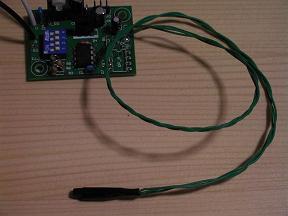 ソーラーパネル対応高精度温度センサー